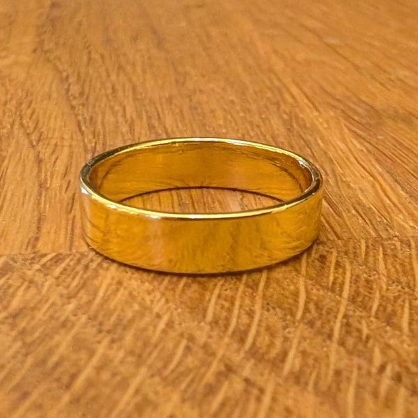 Hovedbilde Kida - Gullbelagt Sølvring