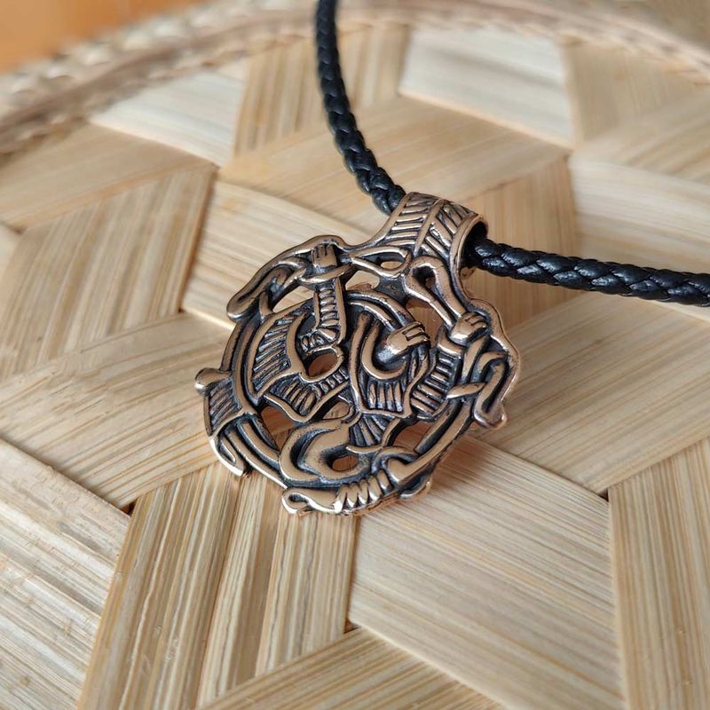 Loke - Bronse amulett